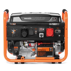 DAEWOO Agregat prądotwórczy benzynowy GDA 7500 DPE-3 6500W