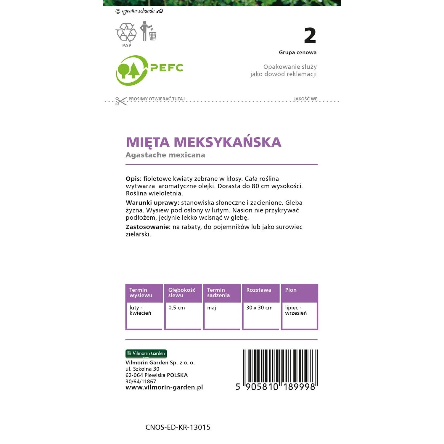 Mięta meksykańska - 0,1 g_2