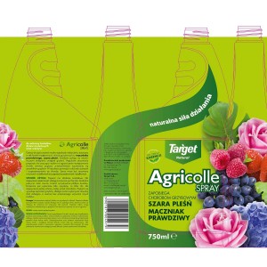 Agricolle Spray na choroby grzybowe, takie jak szara pleśń i mączniak prawdziwy, 750ml.