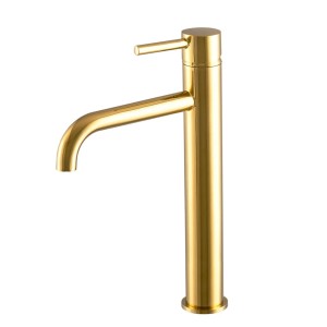 Granitan Bateria umywalkowa wysoka Kivo gold