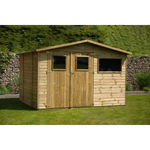 Werth-Holz Domek ogrodowy Como - 300x241 cm, wys. 210 cm
