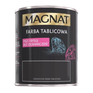Farba magnetyczna Magnat, efekt tablicy, puszka. Idealna do pisania i malowania.