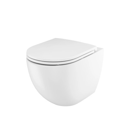 Ravak Miska WC LEA Rimoff wisząca z deską wolnoopadającą