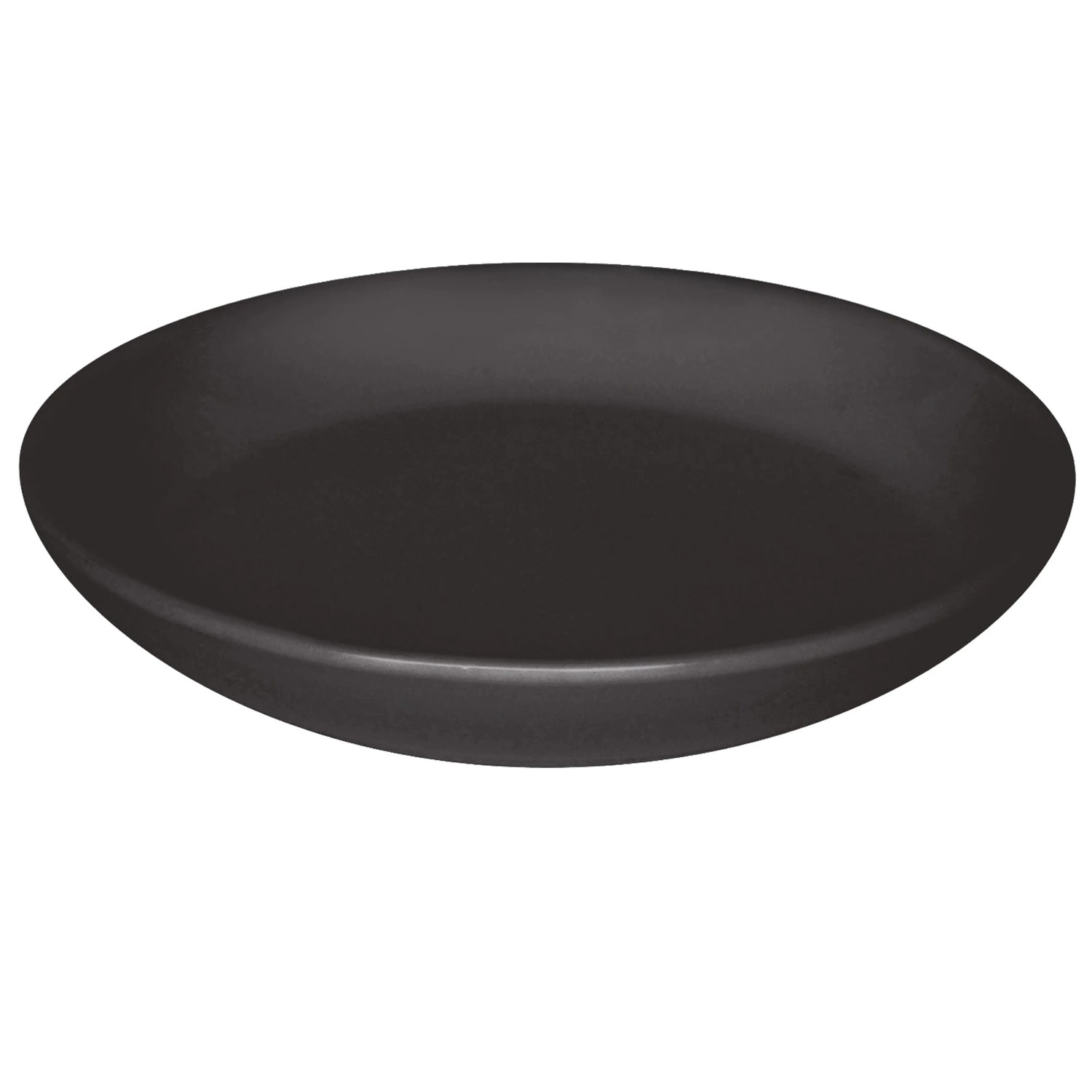 Ceramik Podstawka pod doniczkę ceramiczna EMI antracyt śr. 12,7 cm