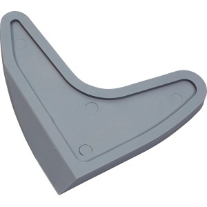 Szpachelka do fug LUX Classic, 100x90mm, z tworzywa, do równych fug przy układaniu płytek.