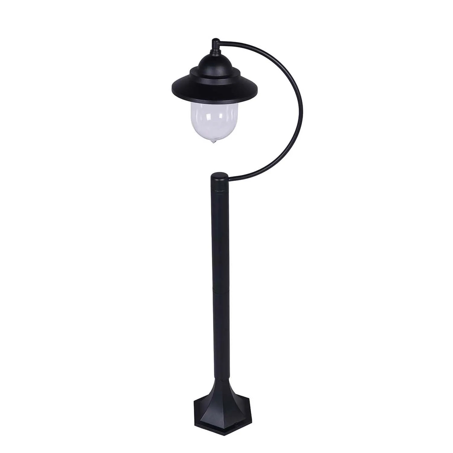 Goldlux Lampa ogrodowa DAKOTA 1xE27 max. 12W IP44 wys. 100cm czarna