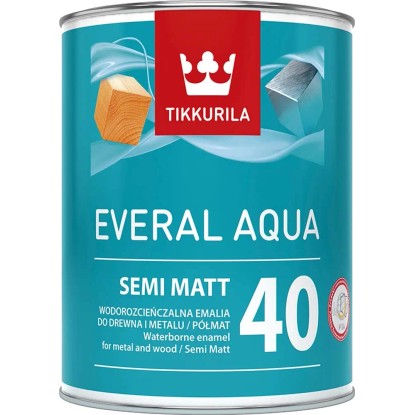 Emalia Tikkurila Everal 40 aqua baza C 0,9L