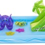 Bestway Aquarium Wodne Centrum Zabaw ze zjeżdżalnią, delfinem, ośmiornicą i rybami dla dzieci od 2 lat.