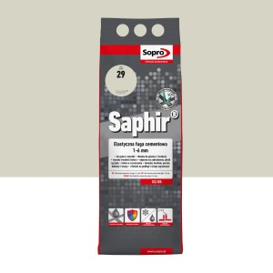 Sopro Saphir fuga nr 29, elastyczna fuga cementowa do płytek, 1-6 mm.