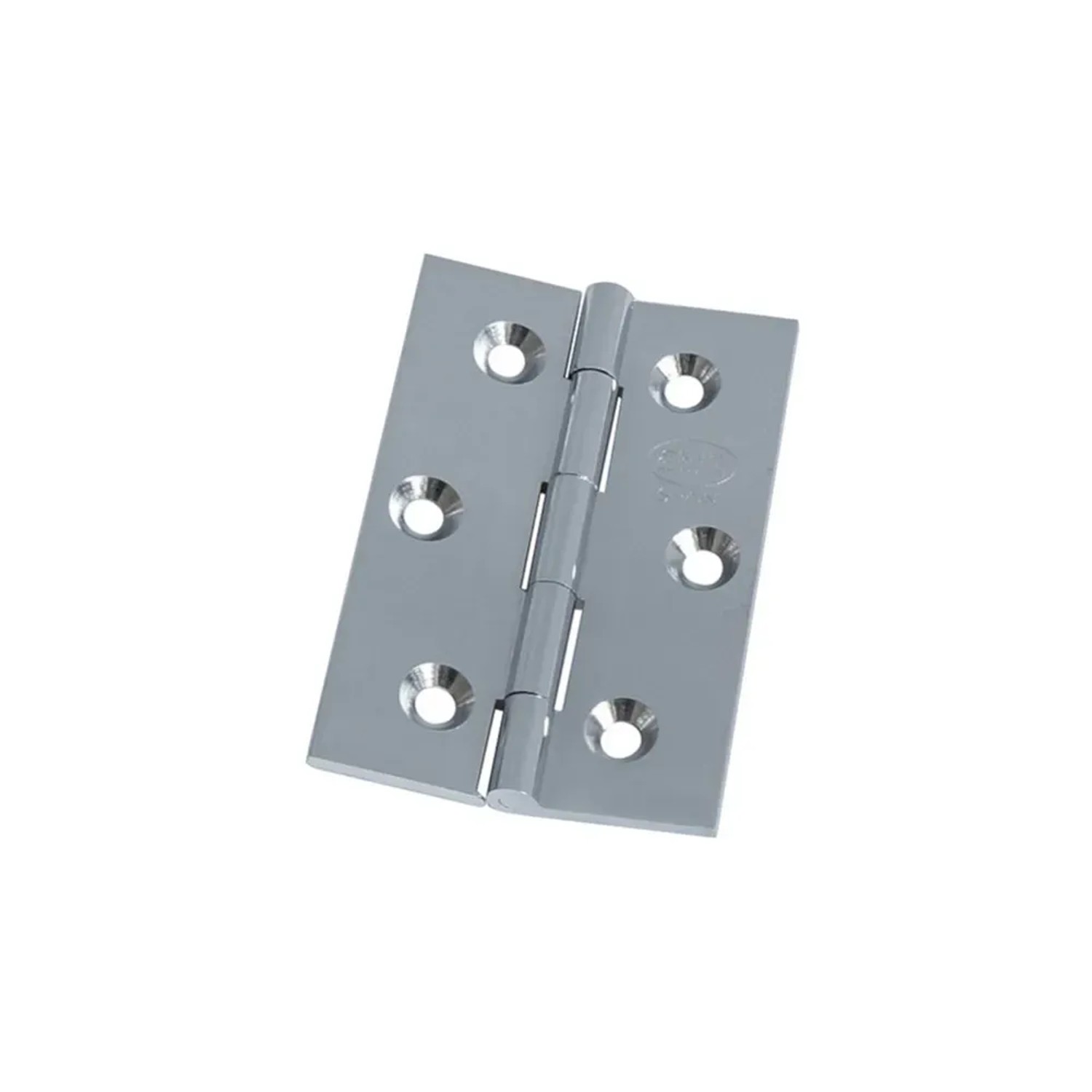 Agas Zawias meblowy mosiężny 60 x 40 x 2 mm chromowany