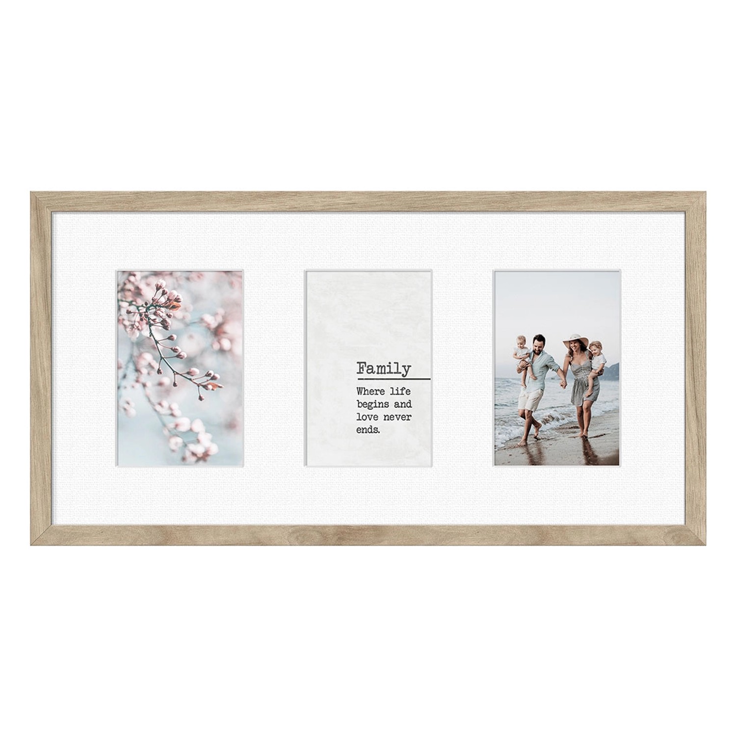 Galeria Kyoto White 23 x 46 cm biel-drewno