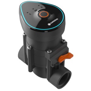 Zawór nawadniający Gardena 9 V Bluetooth do podziemnego nawadniania ogrodu.