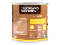 Drewnochron Lakier do mebli bezbarwny półmat 0,25L