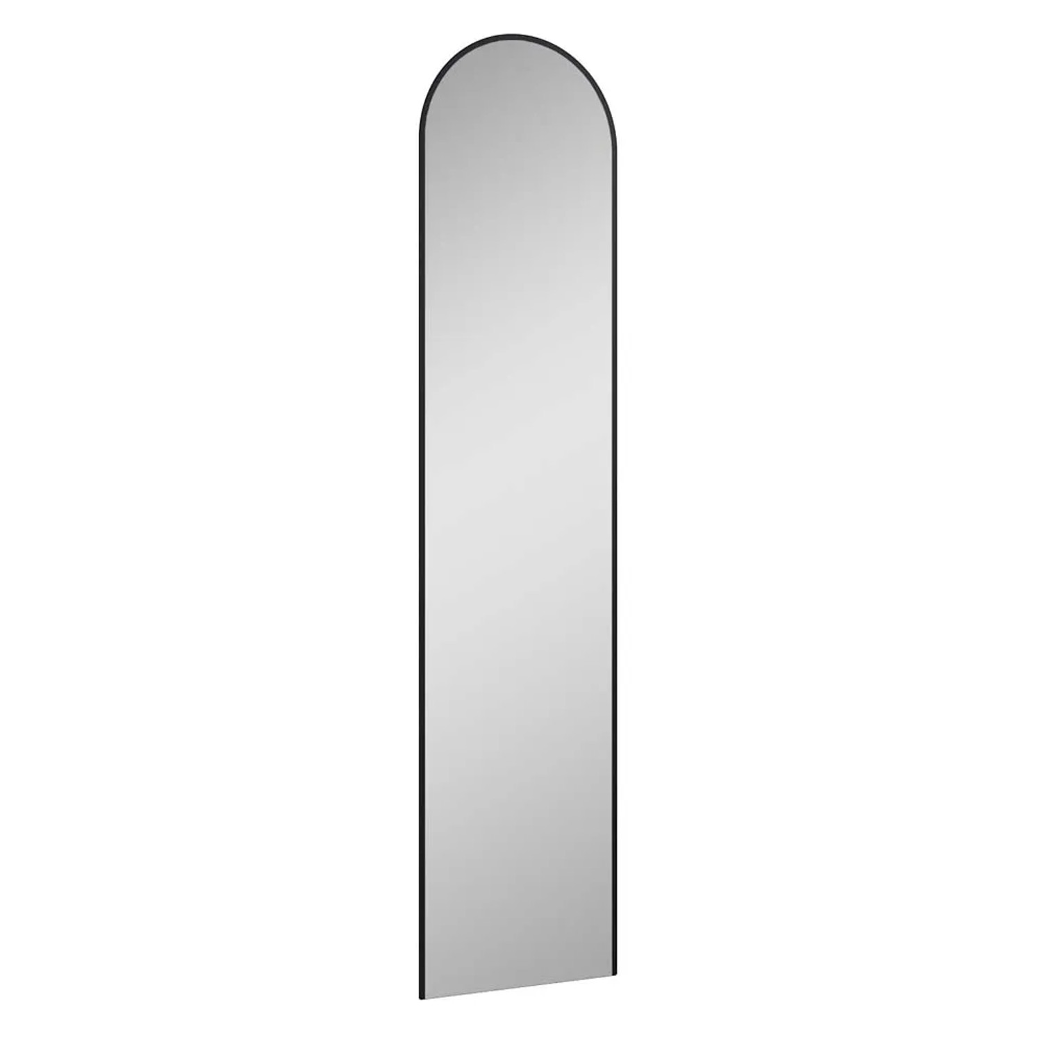 Lustro z oświetleniem LED Sharon czarne - 150 x 35 x 3,1 cm