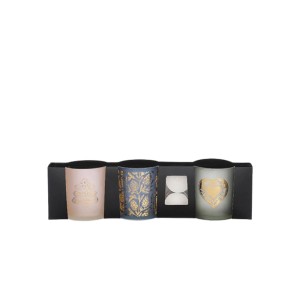 t.b.t. Dekoracja bożonarodzeniowa: Zestaw 3 świeczników na tealighty w pudełku prezentowym.