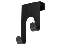 Wieszak łazienkowy Niko na drzwi czarny