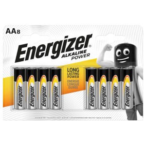 Baterie Energizer Alkaline Power AA, 8 sztuk