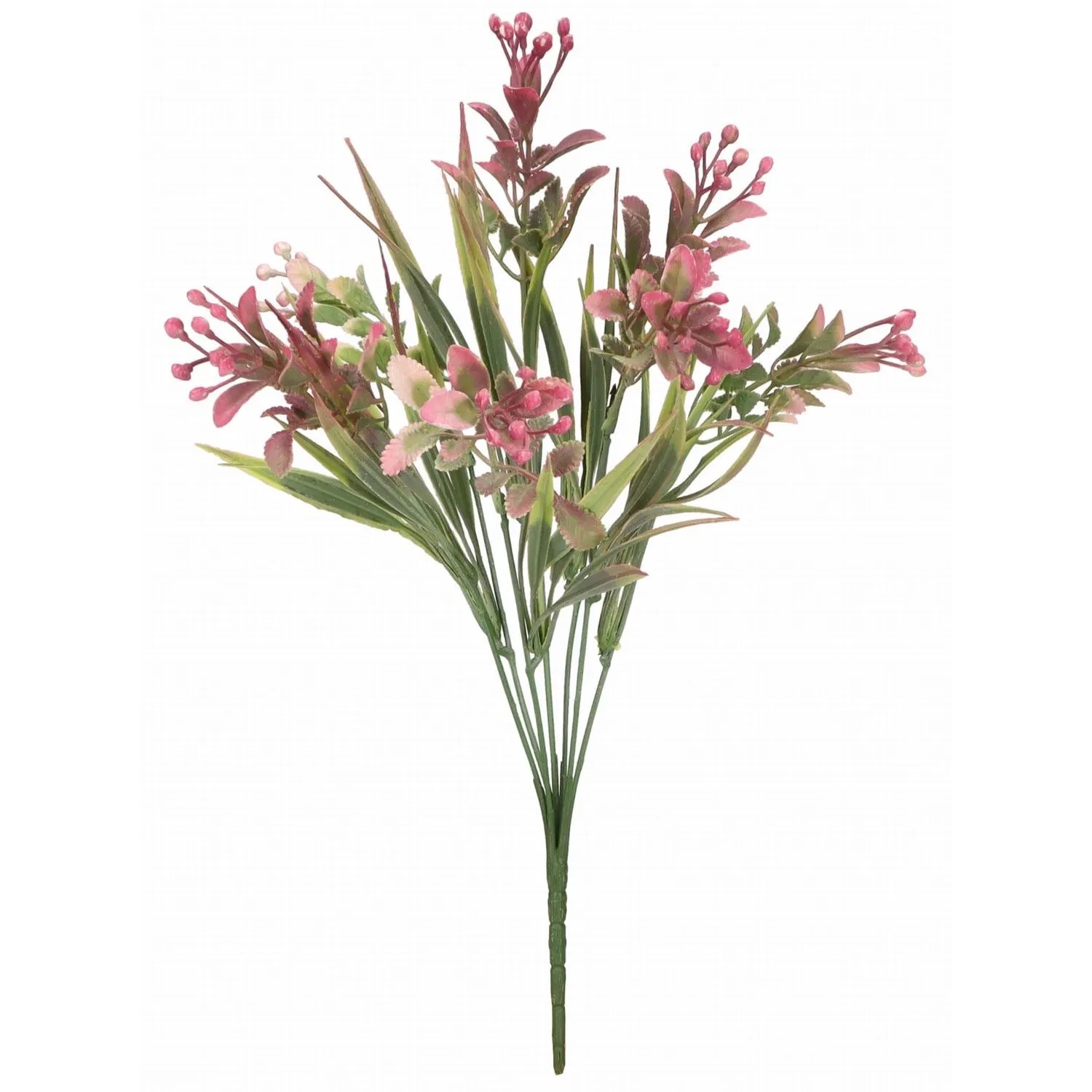 Bukiet dekoracyjny czerwony - 38 cm