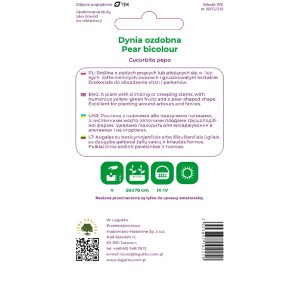 Legutko Dynia ozdobna Pear Bicolour 1g