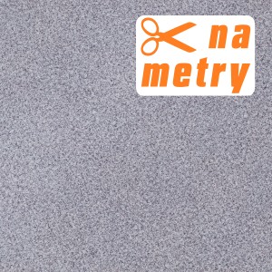 Szara tekstura wykładziny PCV, dostępna na metry.