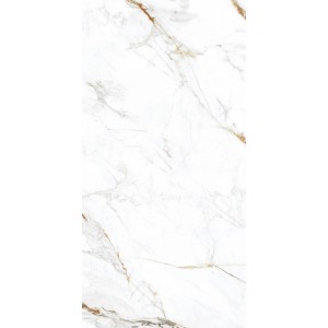 Gres szkliwiony polerowany Vienna Bianco 60 × 120 cm
