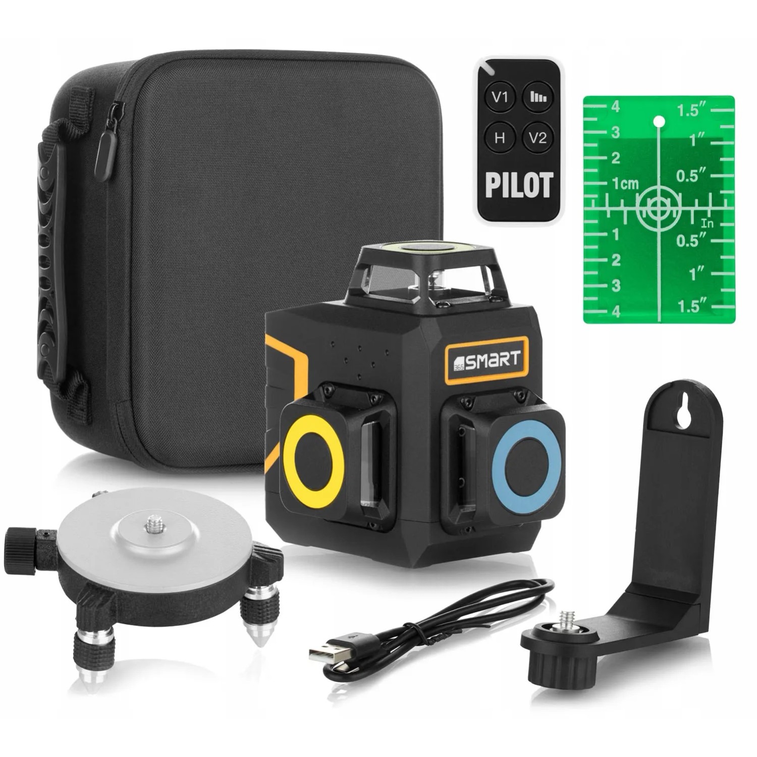 SMART365 Laser krzyżowy SM-06-03030GM 360° zielony 30 m