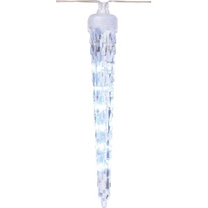 Kurtyna wewn/zewn 120 LED SOPLE efekt wodospadu zimna biel