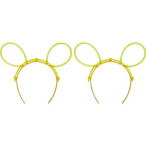 Świetliki GLOW STICKS 2 x opaska do włosów