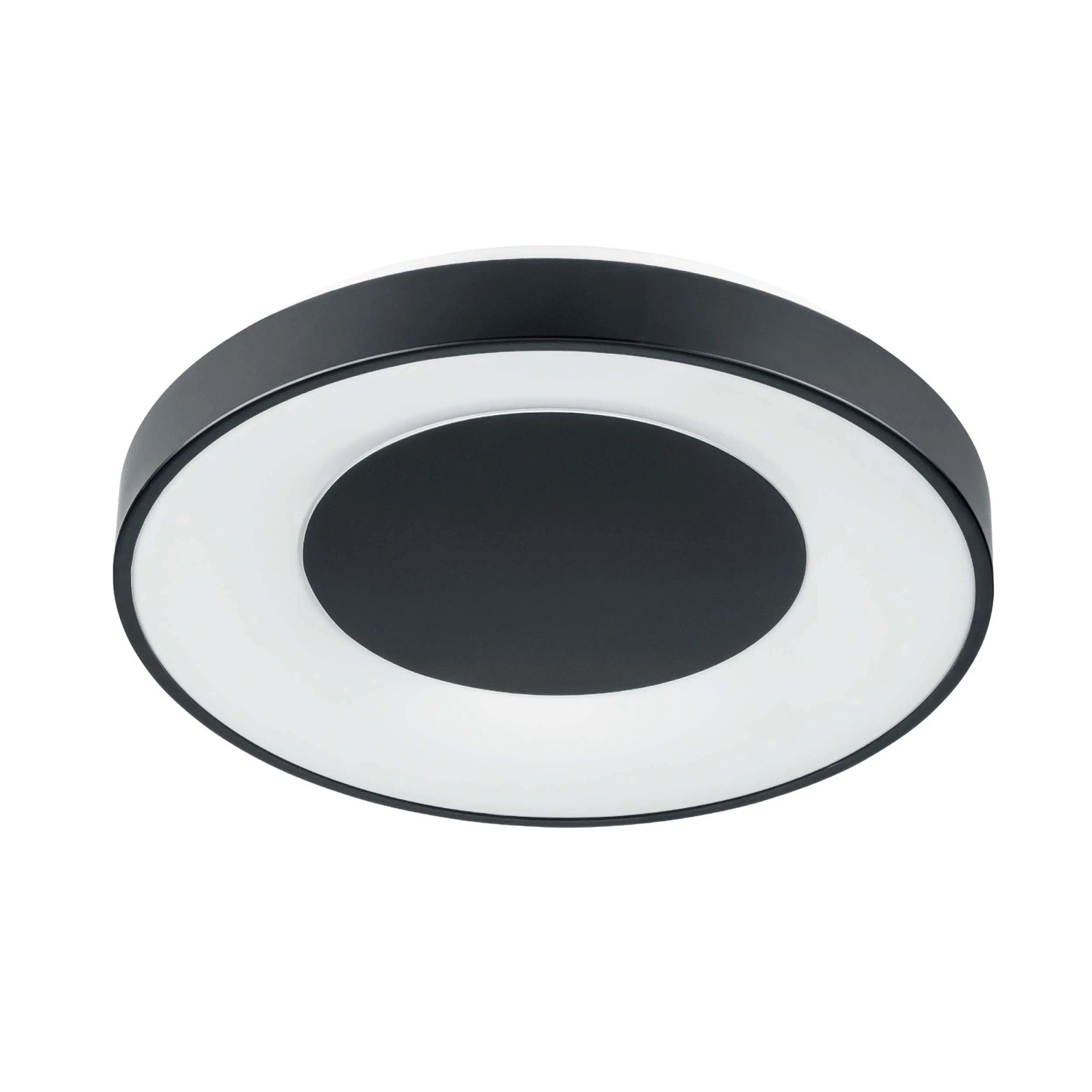 Goldlux Plafon LED WITOLD z pilotem 48W 3000/4000/6000K 5300lm IP44 czarny