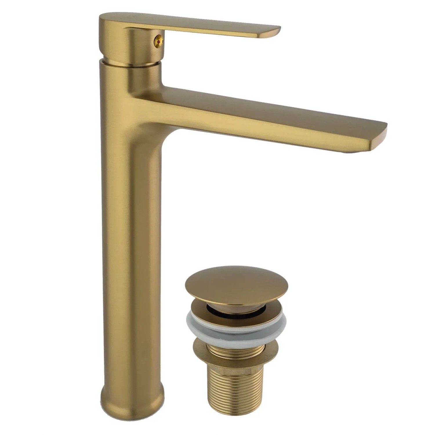 Liveno Bateria umywalkowa wysoka Kappa złota