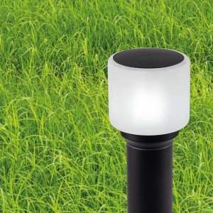 Goldlux Lampa ogrodowa słupek MADRID 1xE27 max. 12W LED IP44 wys. 40 cm czarny