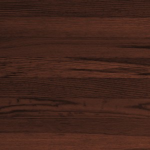 Zbliżenie ciemnobrązowej powierzchni drewna z usłojeniem. Idealny do ochrony i gruntowania drewna.