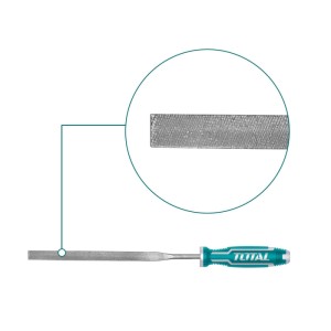 TOTAL Tools Zestaw pilników mini - 6 szt.