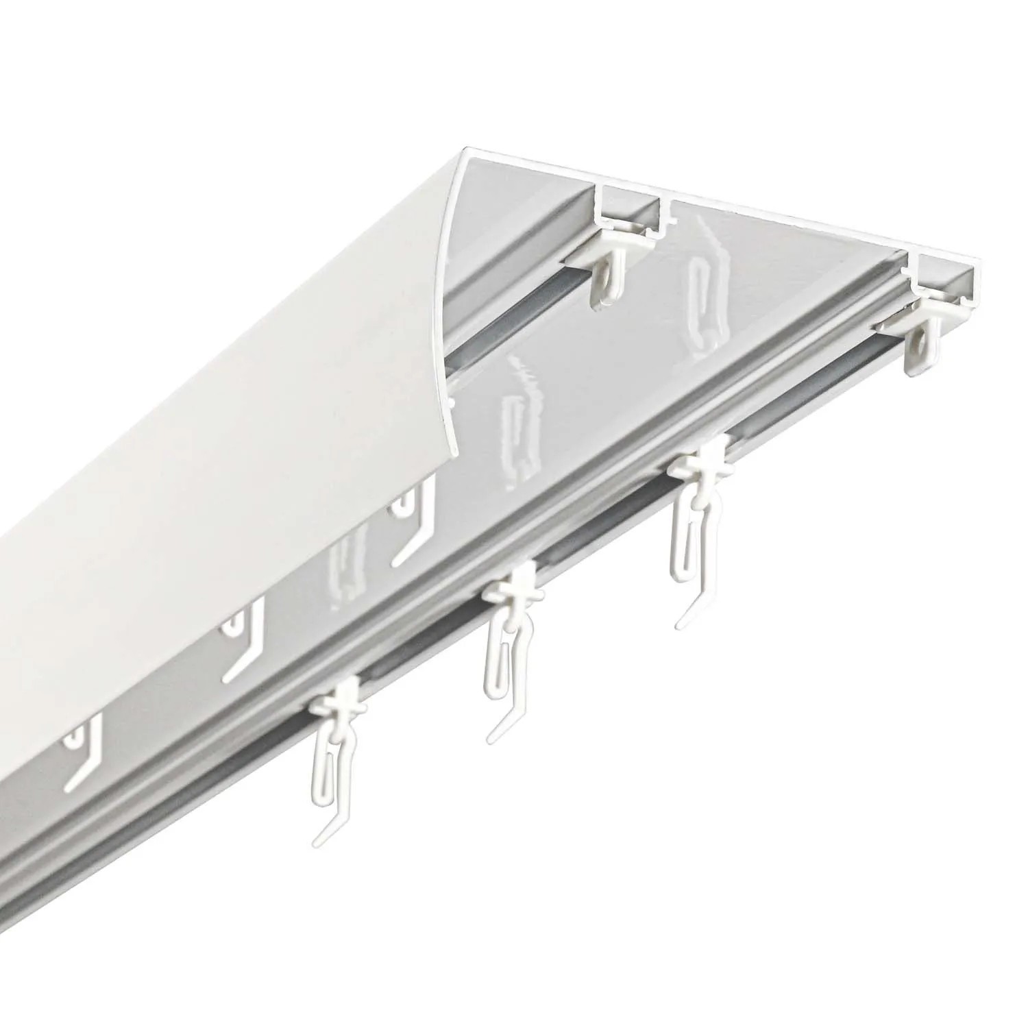 Kowalski Szyna aluminiowa z osłoną WIDE agrafka 530 cm biała
