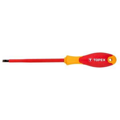 Topex Wkrętak VDE płaski 1000V 5,5 x 125 mm