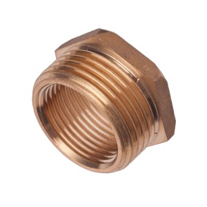 Mosiężna kształtka do pomp i instalacji wodnych.