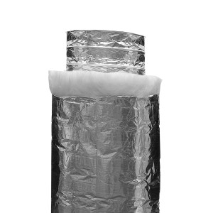 Izolowana aluminiowa nasadka rury kominowej, akcesorium kominkowe.