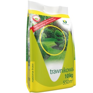 Opakowanie nasion trawy dla gęstego, zielonego trawnika. Idealne do nowych nasadzeń i napraw.