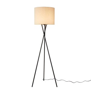 Goldlux Lampa podłogowa TEKLA 1xE27 max. 20W LED wys. 154cm len naturalny
