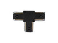 Złączka typ T do szyny czarna X-LINE