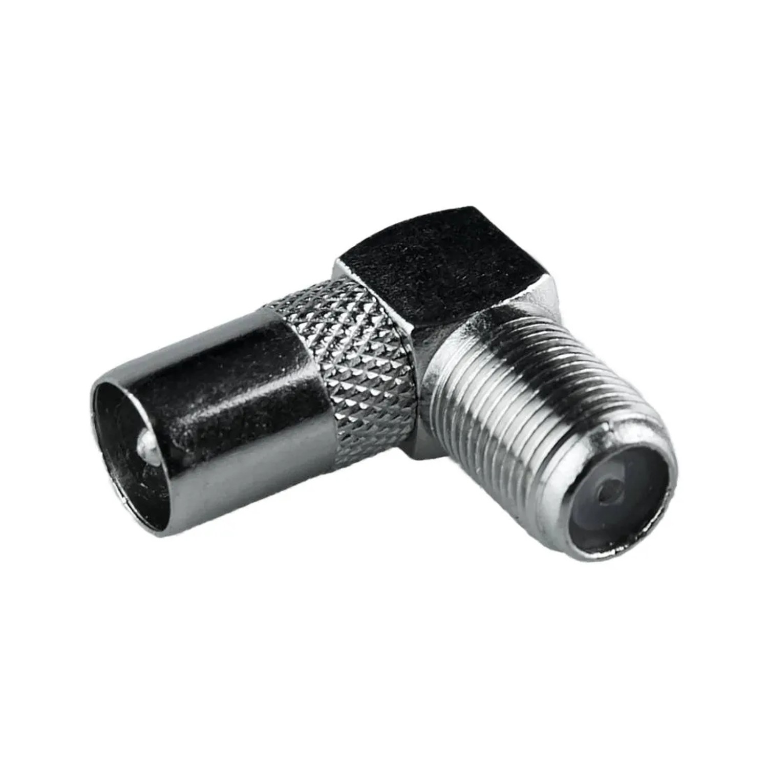 DPM Adapter kątowy wtyk TV gniazdo F