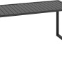 Stół jadalny z serii Lounge Set Tamworth, aluminium, antracytowo-szary.