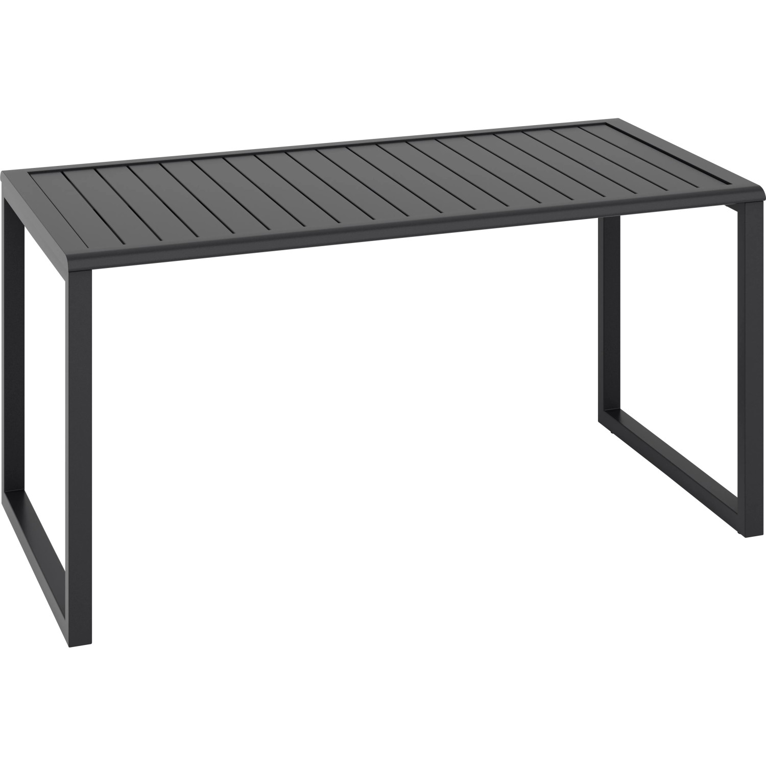 Stół jadalny z serii Lounge Set Tamworth, aluminium, antracytowo-szary.