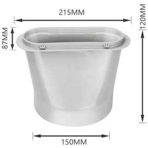 Mission Air Adapter do rury klimatyzatora śr. 15cm