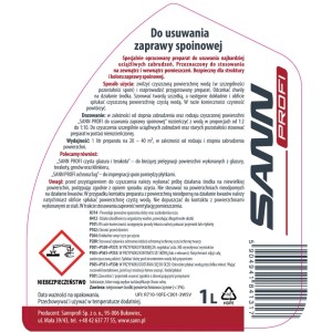 Sann Profi Środek do usuwania zaprawy spoinowej 1 l