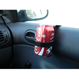 t.b.t. Uchwyt na napoje na drzwi samochodu z puszką. Akcesoria do wnętrza samochodu.