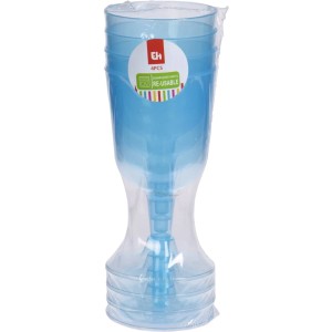 Zestaw kieliszków do wina, mix kolorów - 160 ml