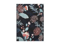 Indavo Dywan BORNEO kwiaty 120 x 160 cm niebieskie