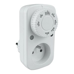 DPM Programator czasowy analogowy z czujnikiem zmierzchu