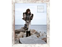 Ramka NARVIK drewno białe 40 cm x 50 cm